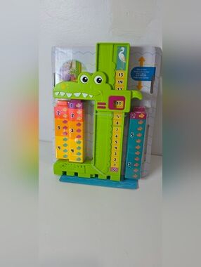 Fisher-Price Preschool Learning Toy Adding Alligator Counting Activity! 3+